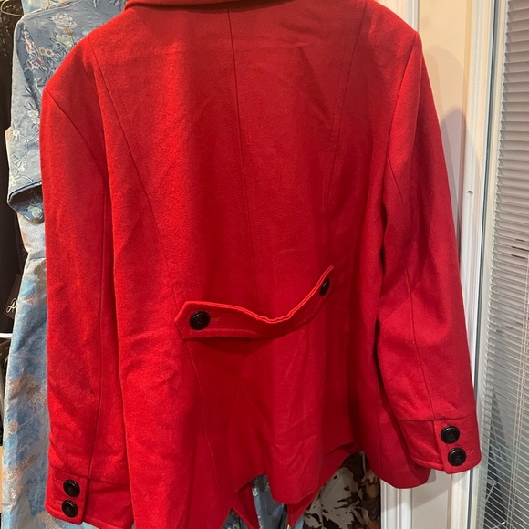 Avenue EUC red peacoat - Picture 2 of 6